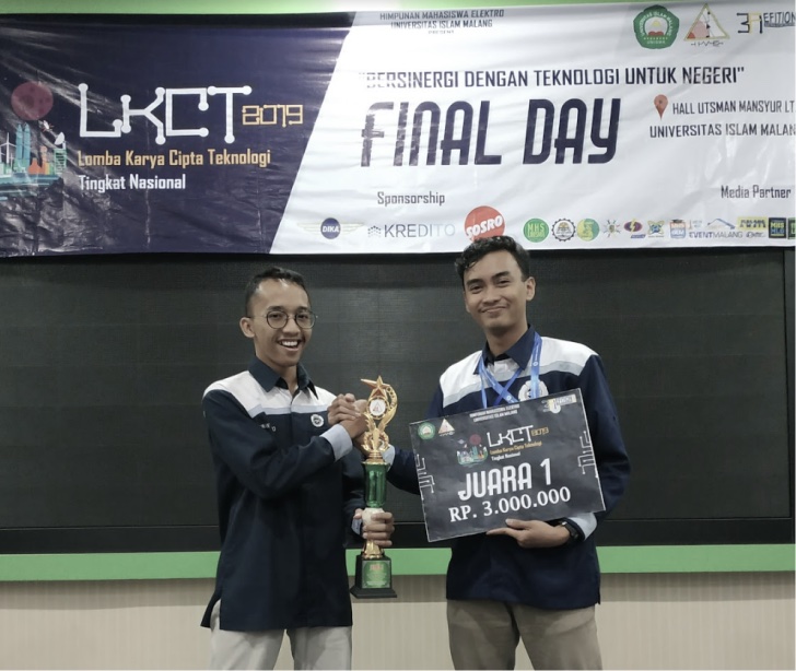 Juara 1 EFITION LKCT, Universitas Islam Malang